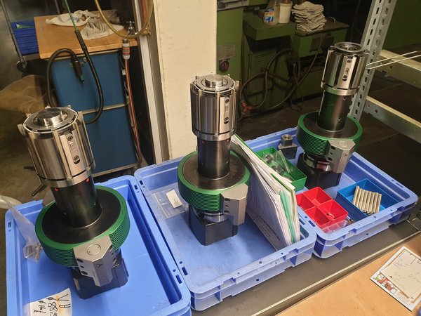 coolEX® LM-Komplettwerkzeuge mit Drehverteiler zur Messluftübertragung